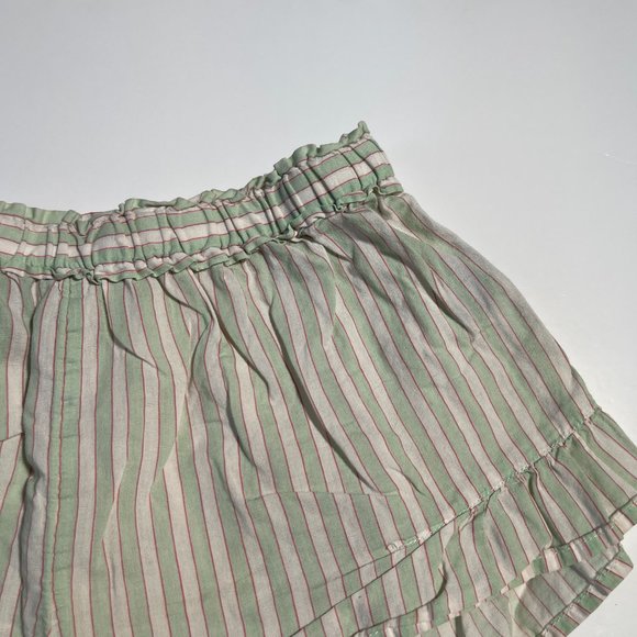 Aerie Pajama Shorts Lightweight Striped Pastel Colours Size Extra Small - Picture 3 of 8